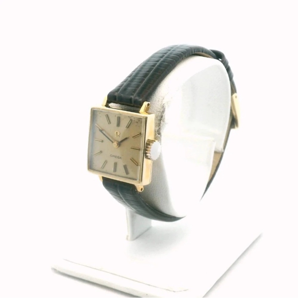 Vintage Omega 14k Yellow Gold Manual Wind Ladies Watch - Picture 3 of 6